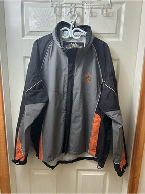 Harley Davidson Men’s 2XL Windbreaker/Rain Coat